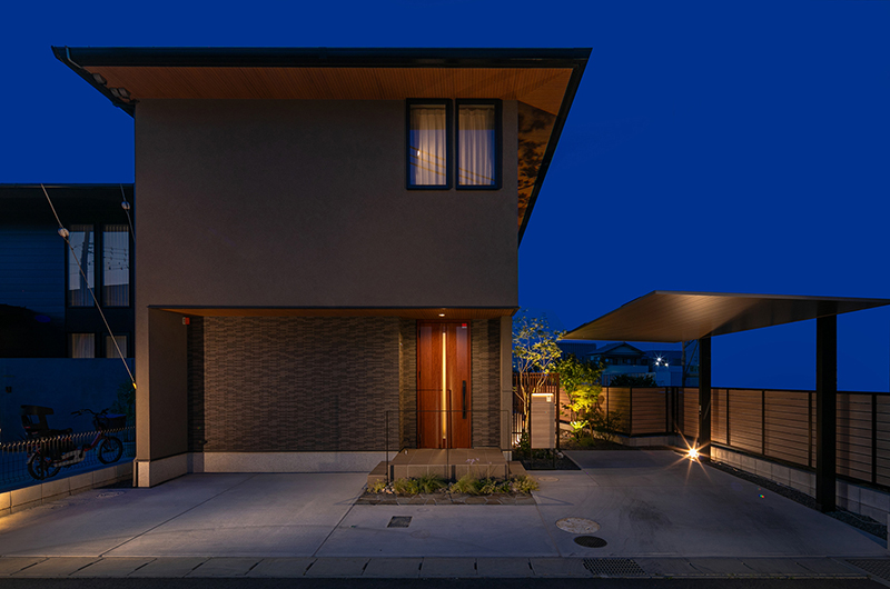 ナチュラルモダン外構 施工事例